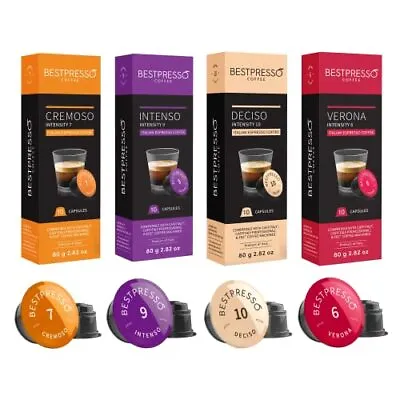 Bestpresso Coffee Capsules Compatible With Starbucks Verismo Caffitaly CBTL K... • $32.67