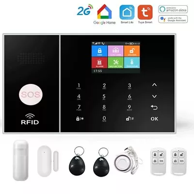 $139.99 • Buy Home Security Alarm System Burglar Supports Alexa GSM Tuya Smart Life App