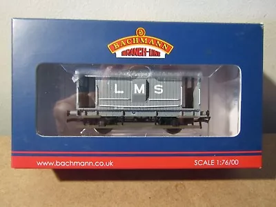 Bachmann  38-552A    Midland Brake Van  LMS Grey  With Duckets    OO Gauge • £22