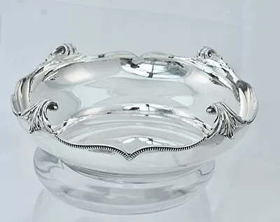 Quality Stunning Art Deco Sterling Silver Fruit Bowl By Mappin & Webb 1918: 470g • $546.86