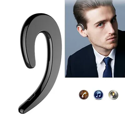 Bluetooth Headset Wireless Earpiece Driver Earphone With Mic For Cell Phones • $12.21