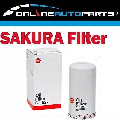 Sakura Engine Oil Filter For Holden Rodeo RA 3.0L 4cyl 4JJ1TC 2007~2008 • $18.95
