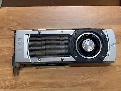 EVGA GeForce GTX TITAN 6GB 384Bit GDDR5 (06G-P4-2790-KR) • $49