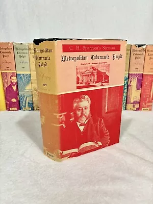 CH Spurgeon Metropolitan Tabernacle Pulpit 1877 Volume 23  (1972) HC/DJ Book • $75