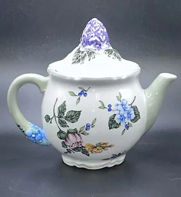 Vintage Princess House Garden Miniature Tea Pot 5 1/4” High 10oz • $12