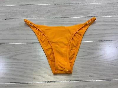 L*Space Jay Bitsy Bikini Bottom Women's Size L Orange NEW MSRP $79 • $19.99