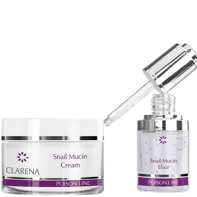 £28.99 • Buy Clarena Poison Snail Mucin Regenerating Face Cream And Regenerating Elixir