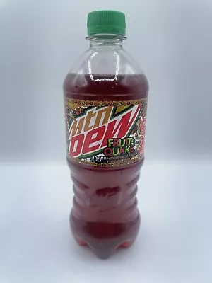 Mountain Dew Brand Special Flavors Fruit Quake Limited Ed 20oz FULL New BOTTLE • $22