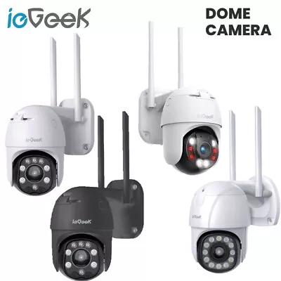 IeGeek 1080P IP Camera Wireless WIFI Outdoor CCTV PTZ Smart Home Security IR Cam • £35.99