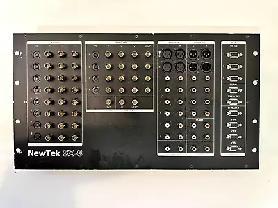 NewTek SX-8 Video Toaster Audio/Video Switcher Breakout Box • $20.99