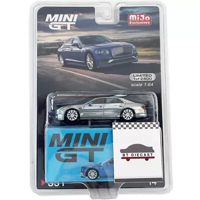 MINI GT BENTLEY CONTINENTAL FLYING SPUR NEPTUNE 1/64 DIECAST CAR MGT00351 Chase • $49.97