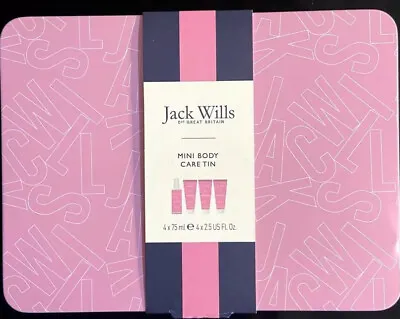 Jack Wills Ladies Gift Set Mini Body Care Tin Travel Set Eid Mother Day Gift Set • £15.99