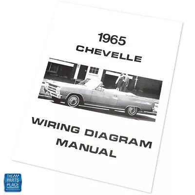 1965 Chevelle Wiring Diagram Manual Brochure Each • $27.33