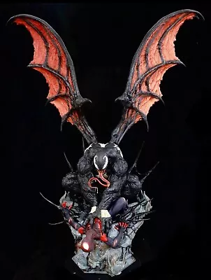 Winged Venom Statue Enormous 40  Tall Spiderman Sideshow Prime 1 Custom • $2000