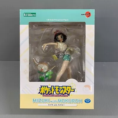 Kotobukiya ARTFX J Pokemon Sun & Moon Selene With Rowlet 1/8 Scale Figure Used • $279