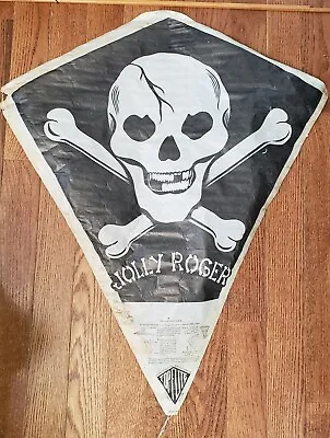 Vtg Crunden Martin Paper Kite Top Flite Skull Cross Bones  St. Louis Missouri  • $99.99