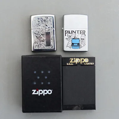 Set Vintage Lighter For Restoration 2 Zippo Lighters  • £40