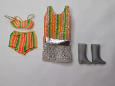 Vintage Barbie TWIGGY TURNOUTS Outfit #1726 Clothes 1968 • $125