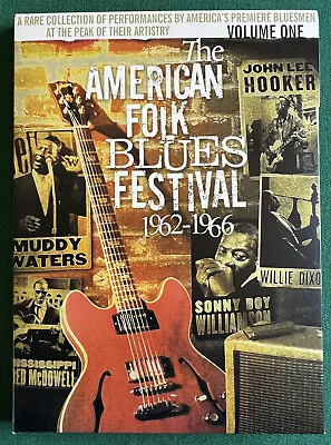 AMERICAN FOLK BLUES FESTIVAL 1962-1966 Vol. 1 - DVD - New With Original Inserts • $7.95