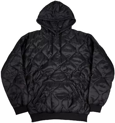 Woobie Hoodie Black Pull-Over Parka Military Blanket Jacket Cold Weather • $59.95