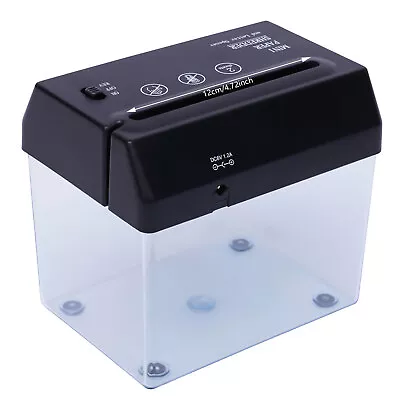 Small Paper Shredder For USB Mini Paper Shredder Documents Paper Cutting Tool  • $19