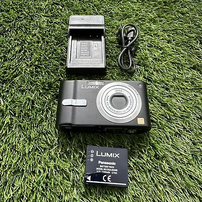 Panasonic Lumix DMC-FX12 Digital Compact Camera Leica Lense Read Description • £24.99