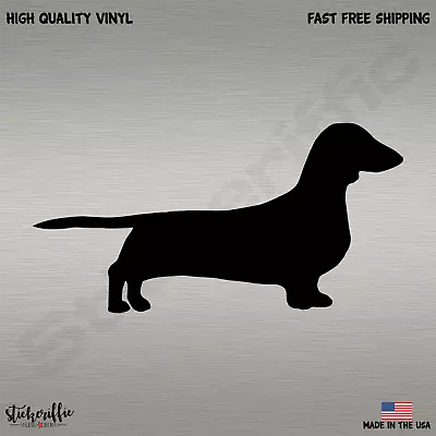 Dachshund Dog Animal Pet Vinyl Die Cut Car Decal Sticker - FREE SHIPPING • $2.49