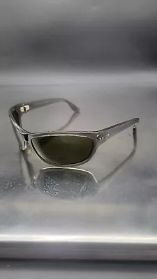 $45 • Buy Vintage Willson Wrap Sunglasses Made In France 65[]18-110 Translucent Green