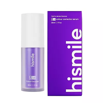 Hismile V34 Colour Corrector Teeth Whitening Booster Purple Toothpaste *NEW* • $14.95