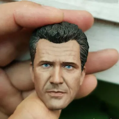 Delicate Painting Hot 1/6 Scale Lethal Weapon Mel Gibson Head Sculpt Fit 12  • $23.99