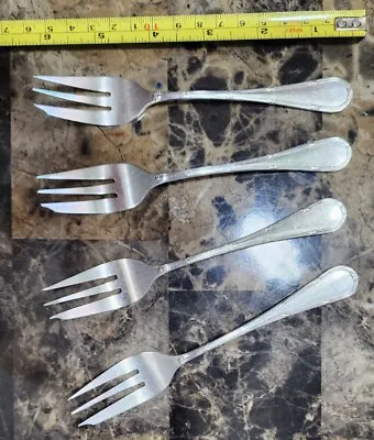 Lot Of 4 Mappin & Webb Silverplated Empire Style Pastry Eating Forks 🥧🍰🍮 • $19.99