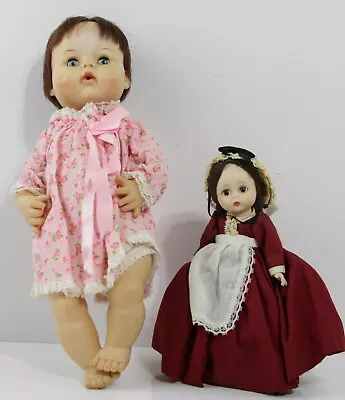 Vintage Madame Alexander 8  Marme Little Woman & 14  Sweet Tears Doll • $44.99