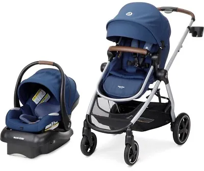 Maxi-Cosi Zelia Luxe Travel System - New Hope Navy - Brand New • $499.99
