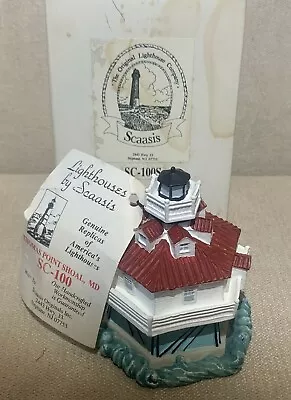 Lighthouse Scaasis Originals INC Genuine Replica  Of Thomas Point Shoal MD  • $9.99