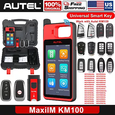 2024 Newest Autel MaxiIM KM100 Key Fob Programming Tool Programmer Immobilizer • $470