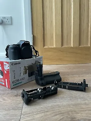 Canon 60D Body + Battery Grip Extender & 1 Battery • £200