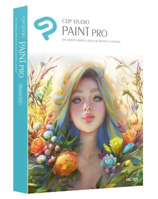 Clip Studio Paint Pro V. 1  Win/Mac - PREMIUM Edition - Retail Box • $24.98