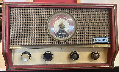 £69.99 • Buy Vintage Dansette RG31 Radiogram Record Player Red / Cream For Restoration