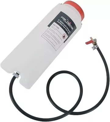 Auxiliary Fuel Tank Motorcycle Gas Tank With Petcock For TroubleshootingSafety • $33