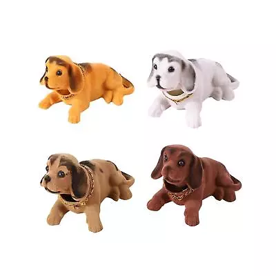 Car Decoration Nodding Dog Desktop Ornament Kids Toy For Car Lovers Ornaments • £6.04