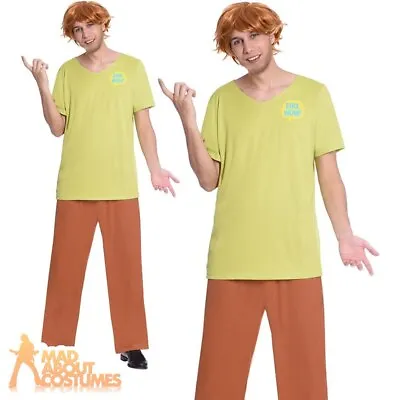 £33.99 • Buy Adult Shaggy Costume Mens Scooby Doo Cartoon World Book Day Fancy Dress Outfit