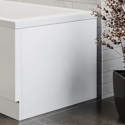 £29.97 • Buy Modern Acrylic End Bath Panel Gloss White Finish 800 Bathroom
