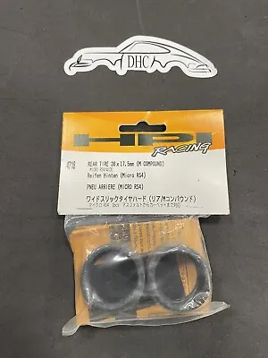 HPI Racing Vintage RC Car Part # 4718 Rear Tire M-compound For Micro RS4 Wide • $17.99