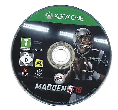 Madden NFL 18 - Xbox One - DISC ONLY! • £2.23