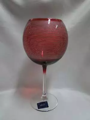 Mikasa Cheers Mix: Red Balloon Wine 9  Horizontal Cuts As Is • $9.99