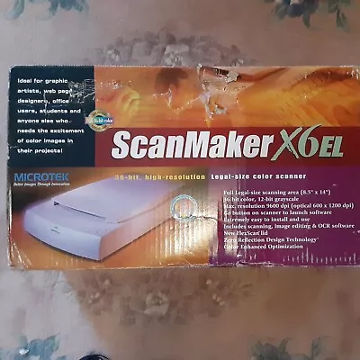 Microtek ScanMaker X6EL SCSI Scanner • $62