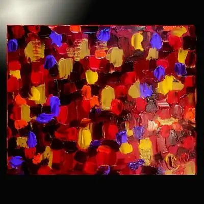 SUPERB  Mark Kazav Pop Art Abstract IMPRESSIONIST IMPASTO PALETTE KNIFE 11ERG • $57.77