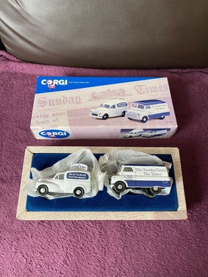 £3.99 • Buy Corgi The Times Classic Set, Morris 1000 Van & Bedford CA Van 97740