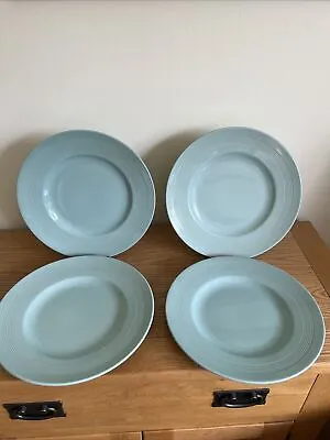 £16.50 • Buy 4 X Woods Ware Beryl Green Dinner Plates Very Good Vintage Condition