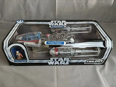 NEW Hasbro Star Wars Y-Wing ORIGINAL TRILOGY With Rebel Pilot Droid Spacecraft • $129.99